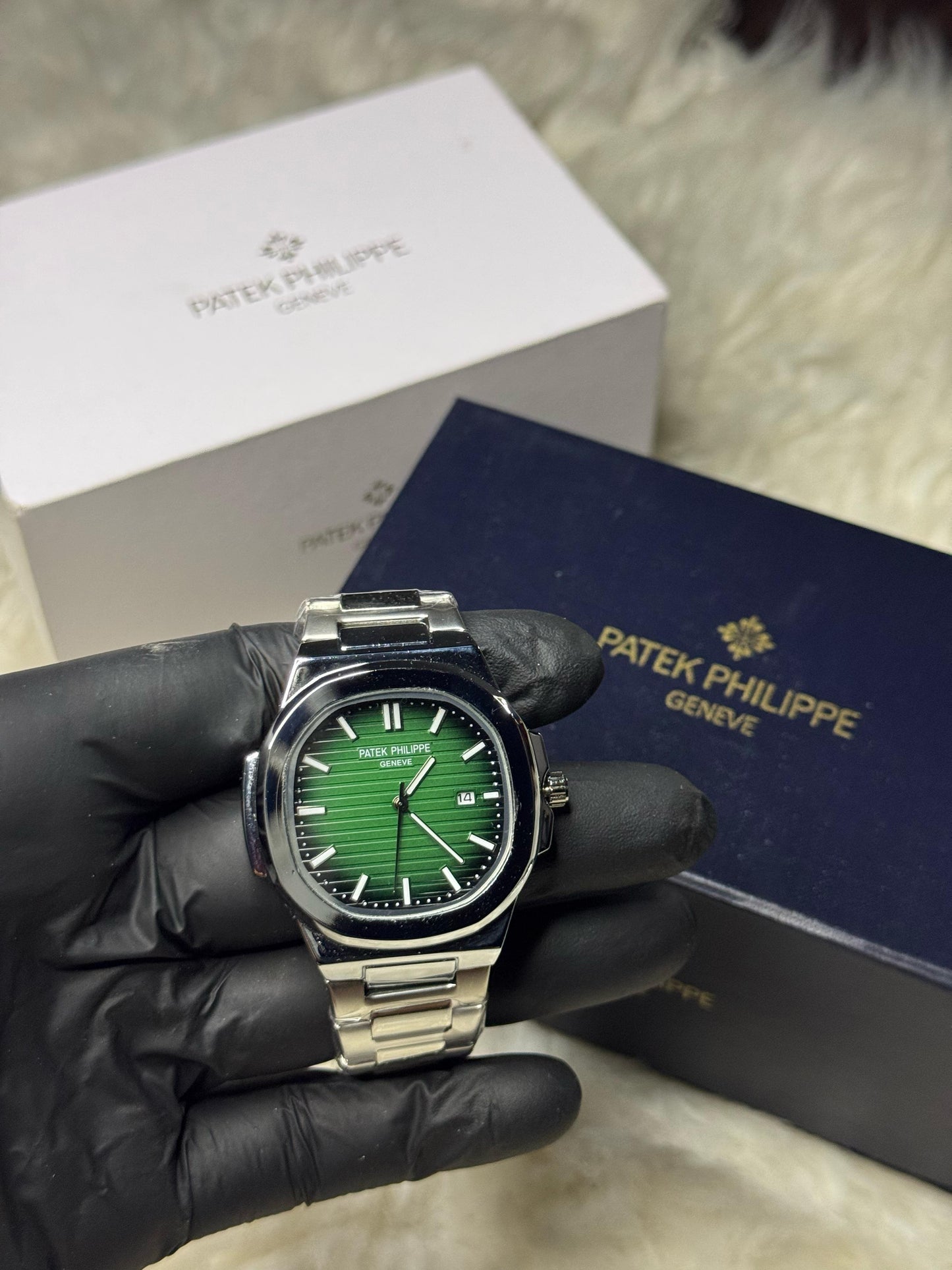 Patek Philippe Geneve | Silver Green | Premium Quality
