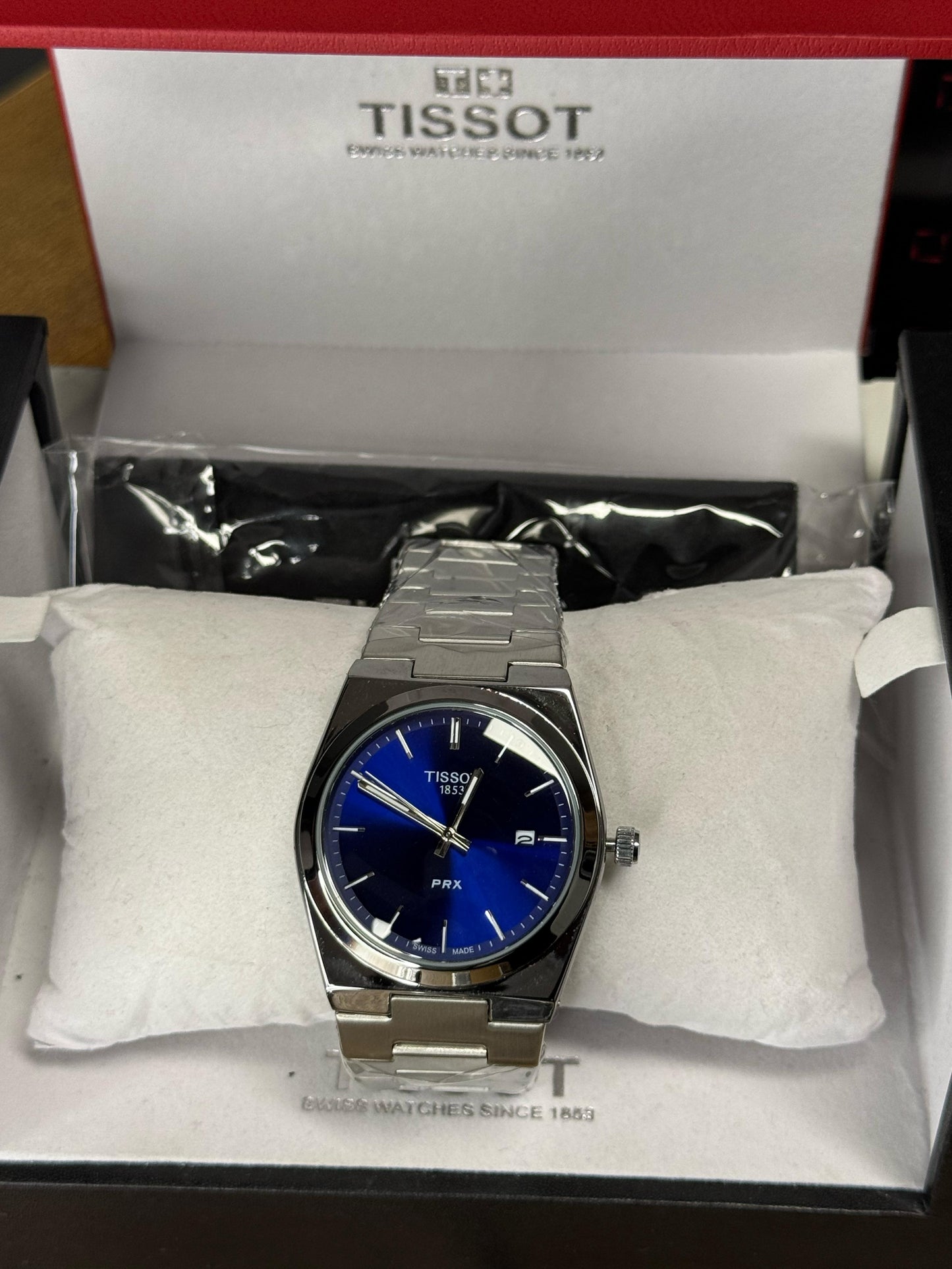 Tissot PRX 1853 | Silver Blue | Premium Quality