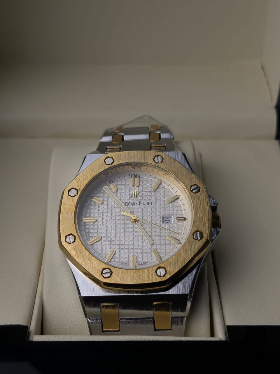 Audemars Piguet | Double Tone White Dial | Premium Quality