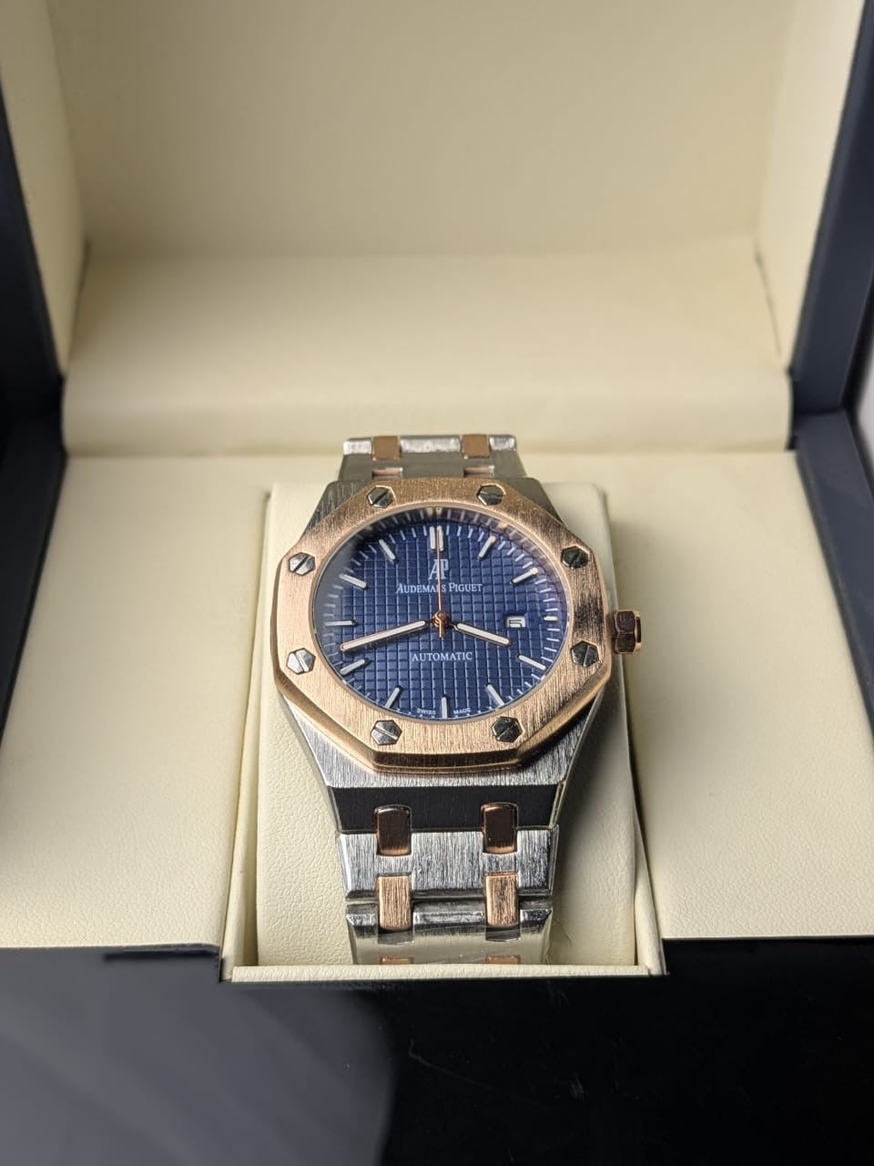Audemars Piguet | Double Tone Blue Dial | Premium Quality