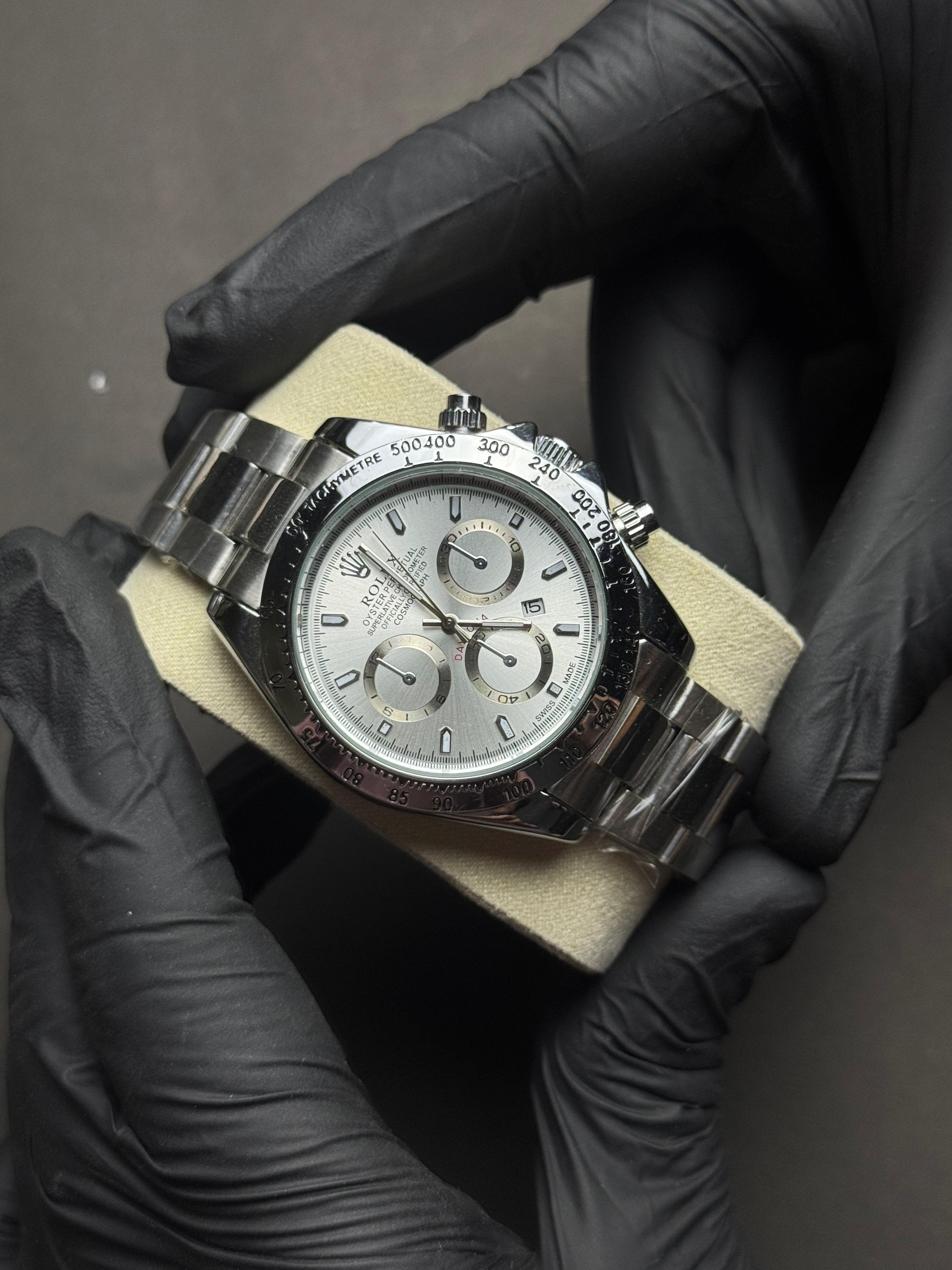 Rolex Daytona | Silver | Premium Quality