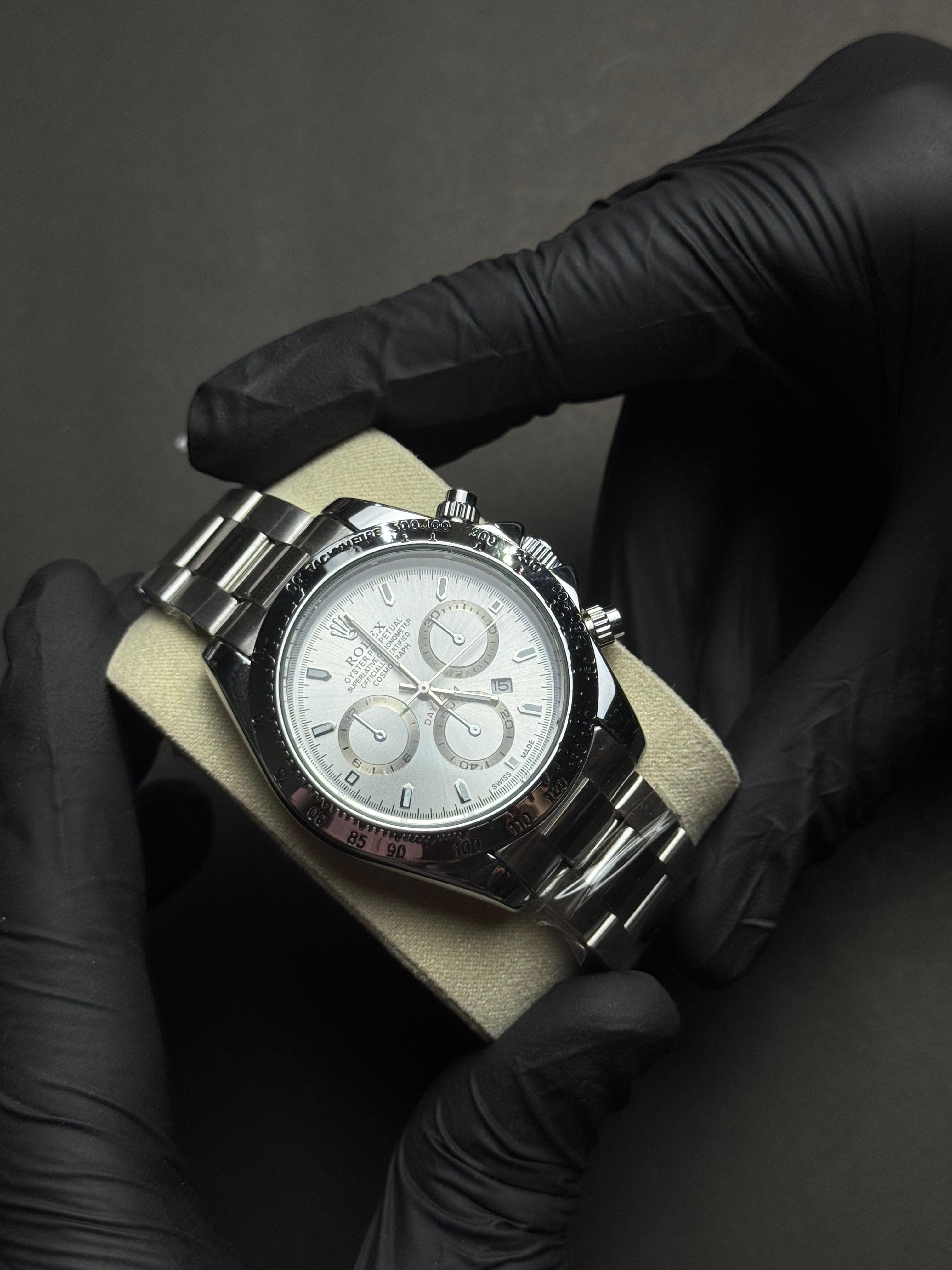 Rolex Daytona | Silver | Premium Quality