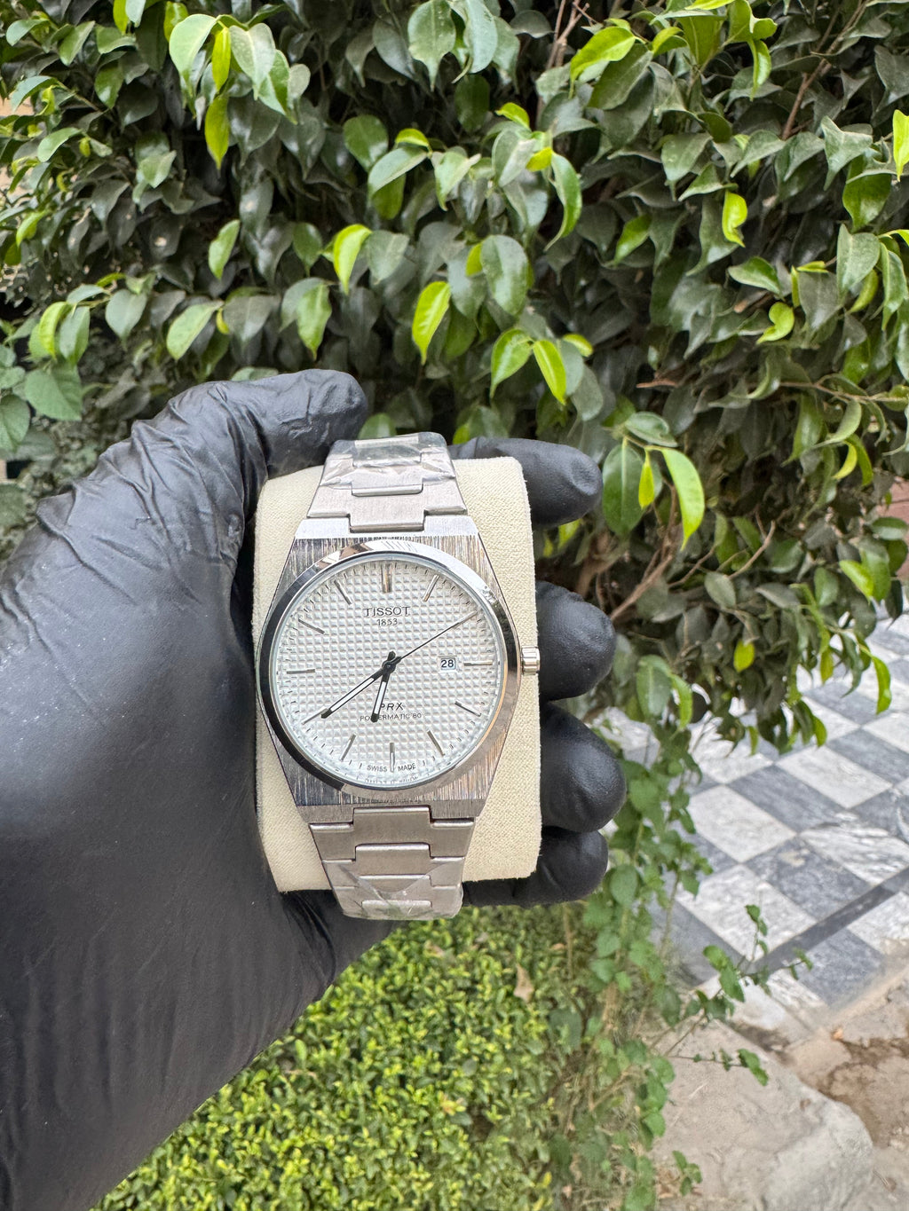 Tissot PRX 1853 | Silver White Pattern | Premium Quality