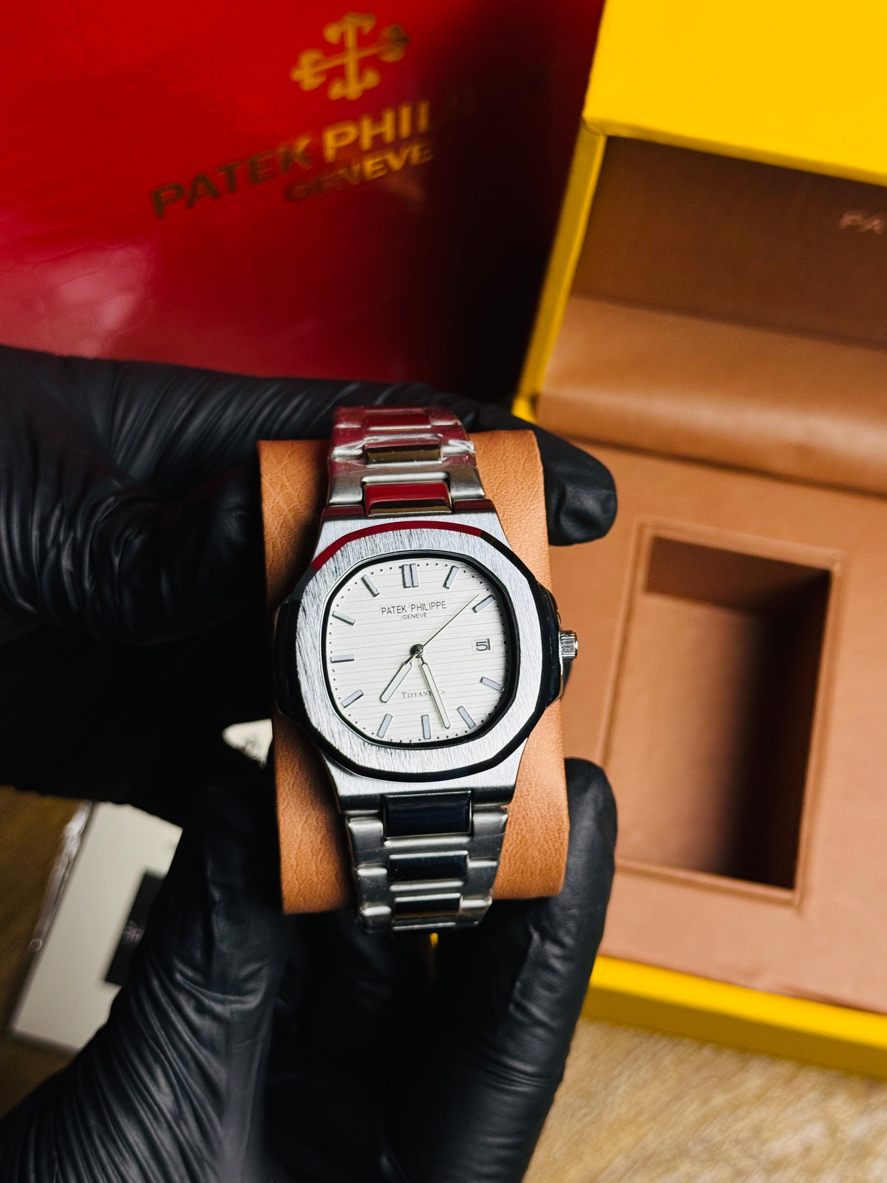 Patek Philippe Geneve | Silver White | Premium Quality