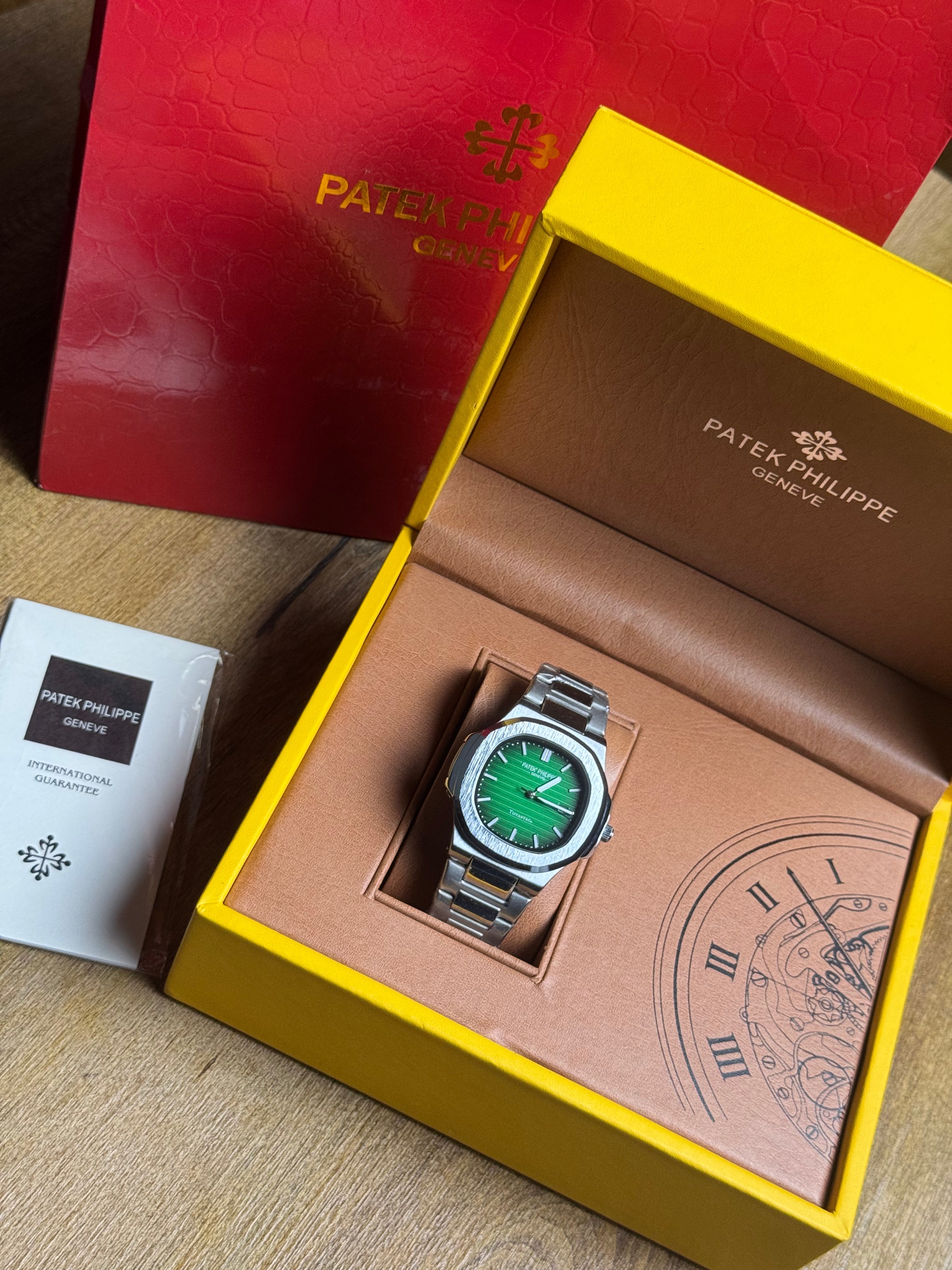 Patek Philippe Geneve | Silver Green | Premium Quality