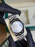 Rolex Oyster Perpetual | Silver Chain Silver Dial | Premium Quality