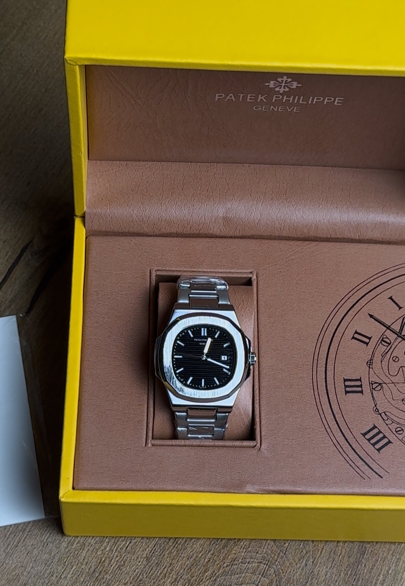 Patek Philippe Geneve | Silver Black | Premium Quality