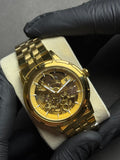 Rolex Skeleton Golden | Automatic | Luxury Quality