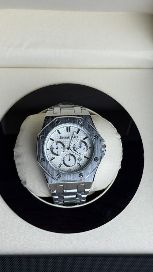 Audemars Piguet | Silver Chain White Dial | Premium Quality