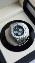 Audemars Piguet | Silver Chain Black Dial | Premium Quality