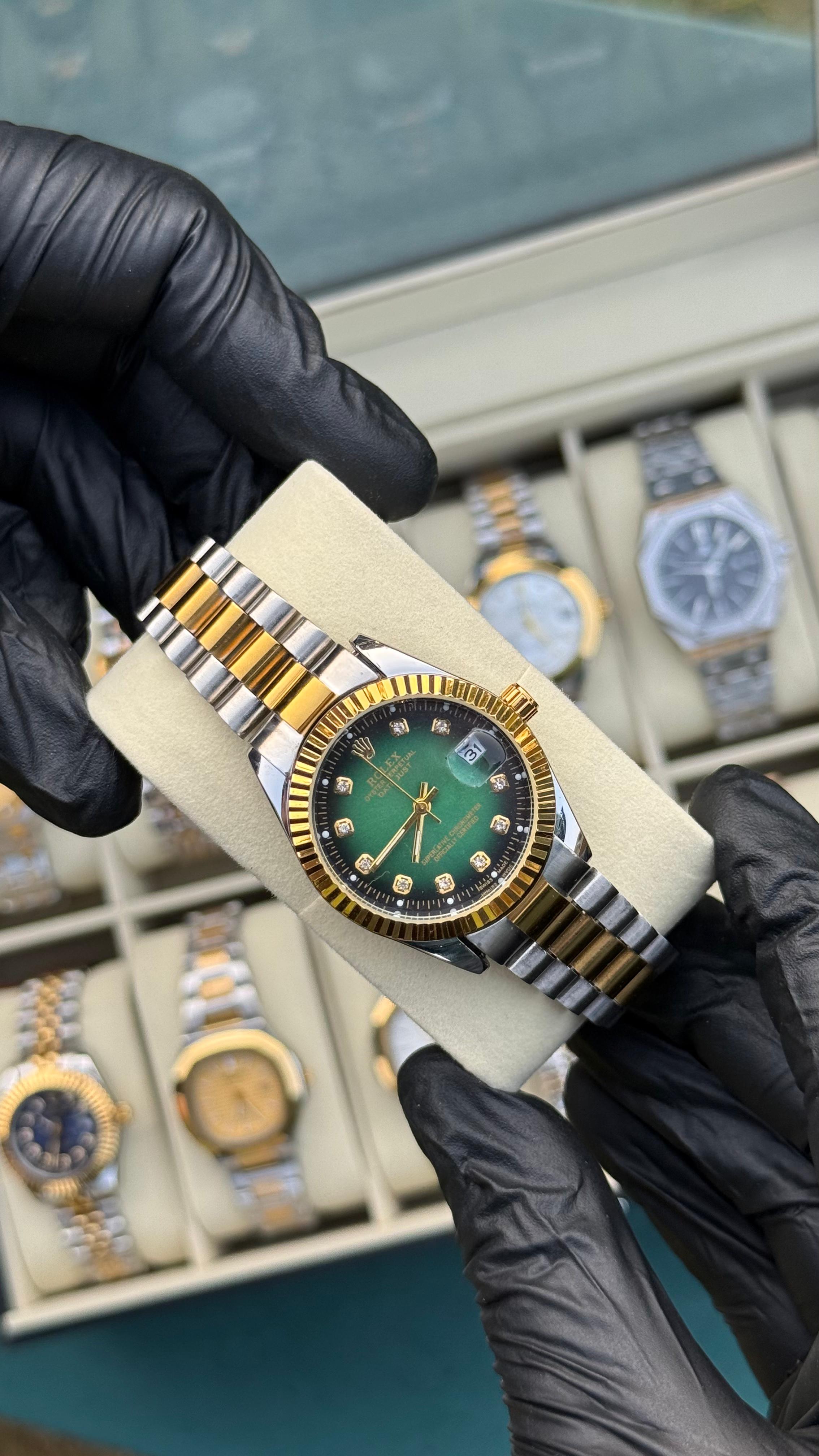 Rolex | Green Double Tone | Master Quality