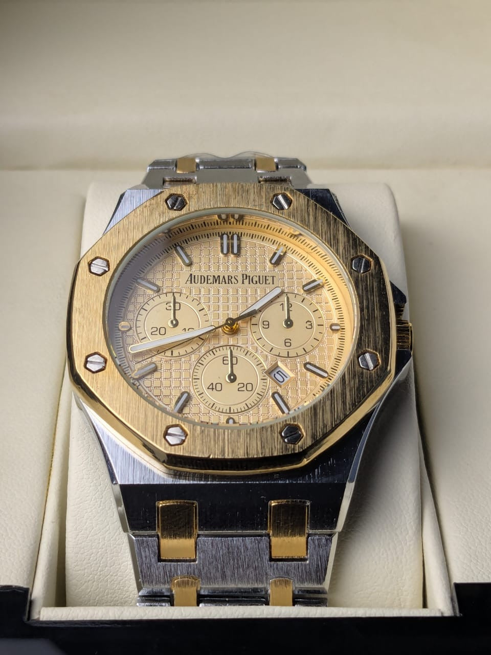 Audemars Piguet | Double Tone Golden Dial | Premium Quality