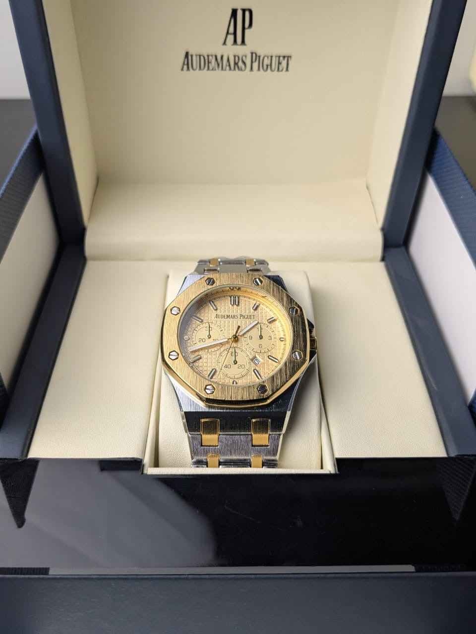 Audemars Piguet | Double Tone Golden Dial | Premium Quality