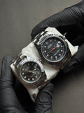 Rolex Couple Watch | Silver Black | Premium Quality