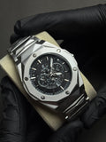 Hublot Diamond Chain | Silver Black | Premium Quality