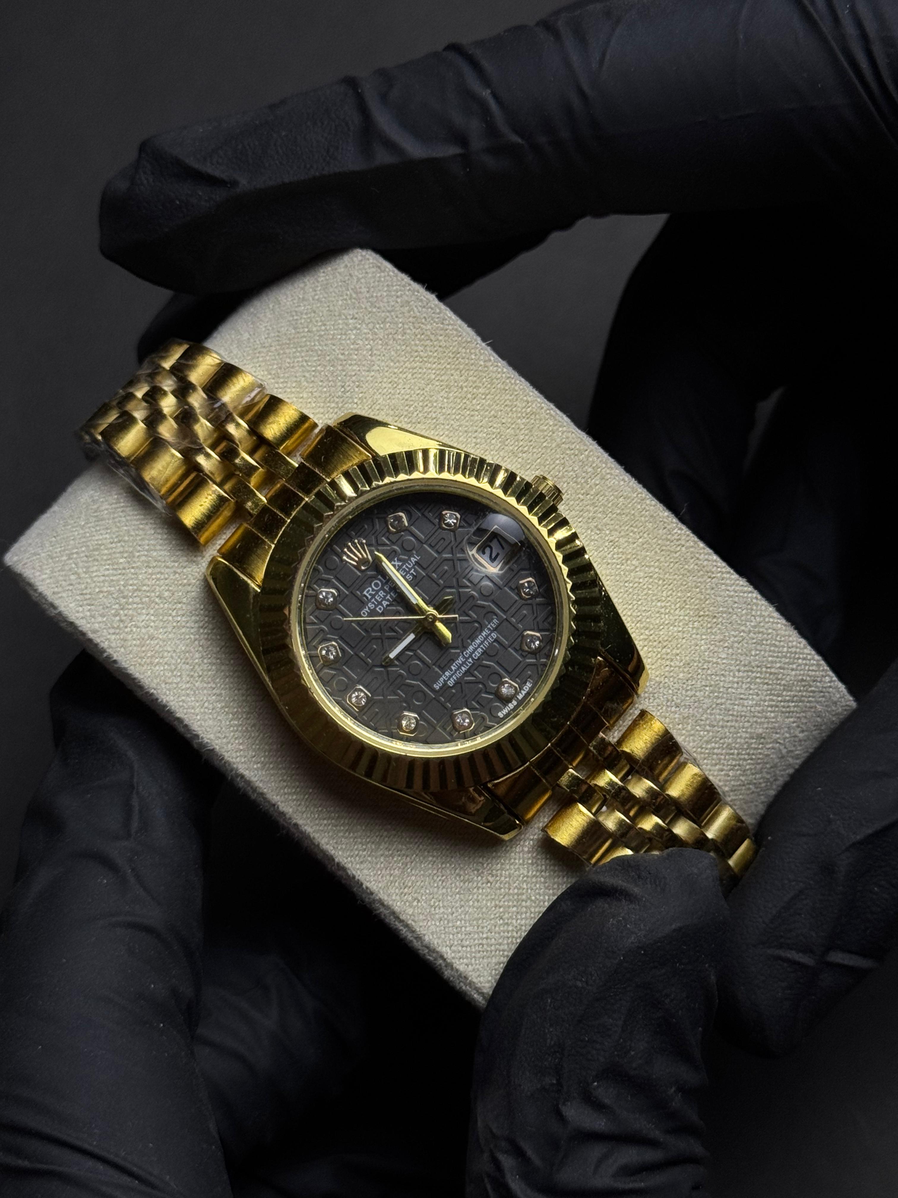 Rolex Oyster | Golden Black | Master Quality