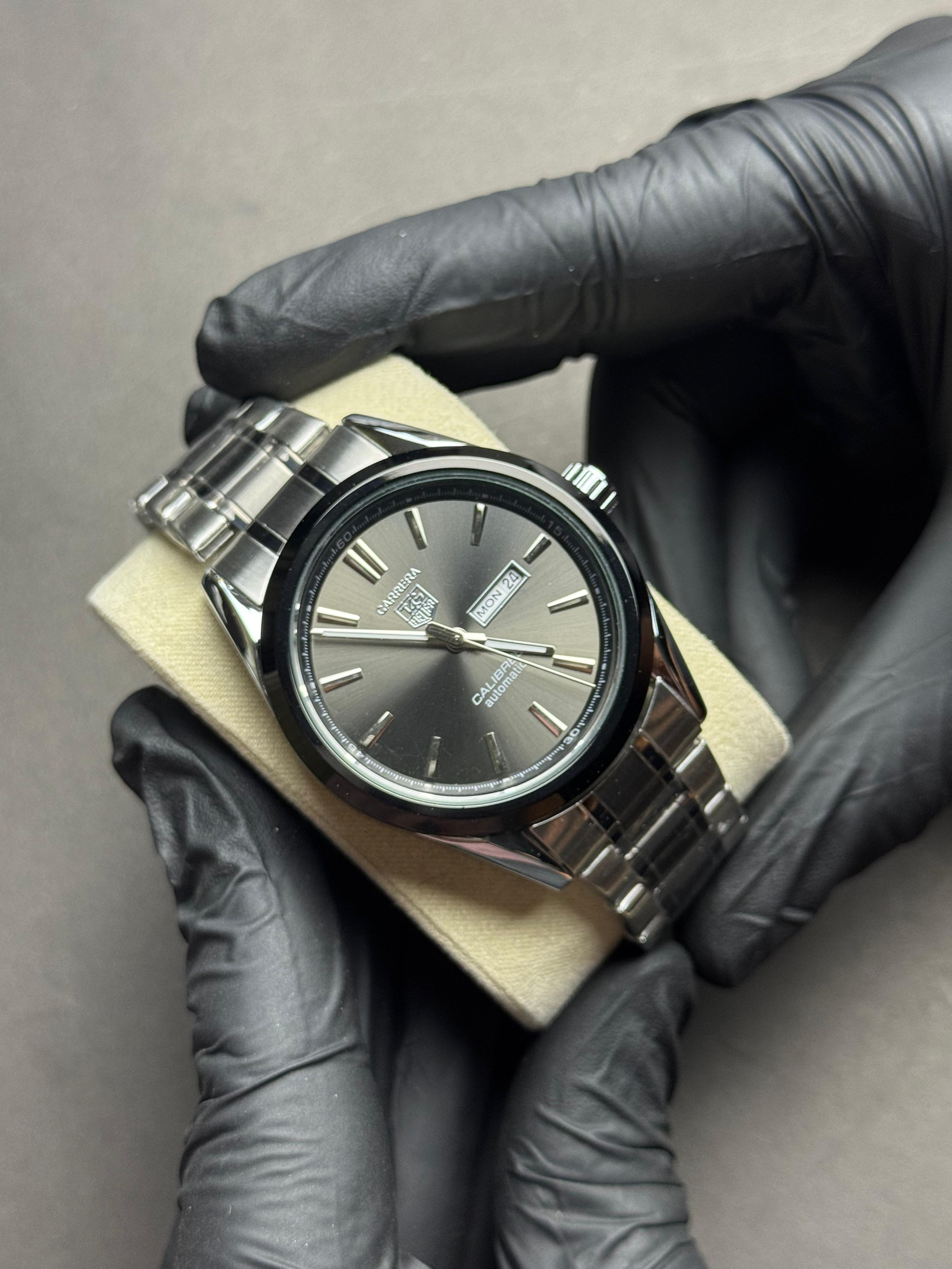 Tag Heurer | Silver Chain Grey Dial | Premium Quality